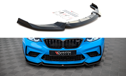 Front Ansatz V.2 für BMW M2 Competition F87 schwarz matt