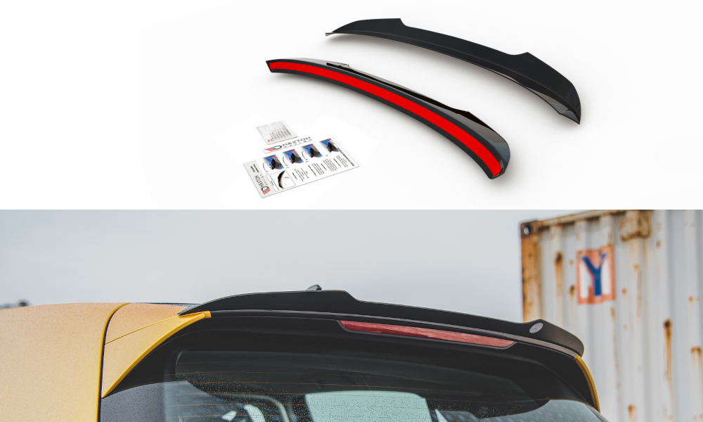 Spoiler CAP V.1 für VW Golf 8 schwarz matt