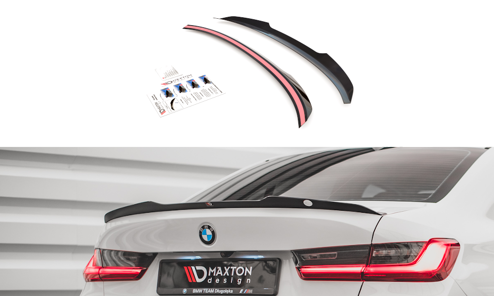 Spoiler CAP für BMW 3er G20 Carbon Look