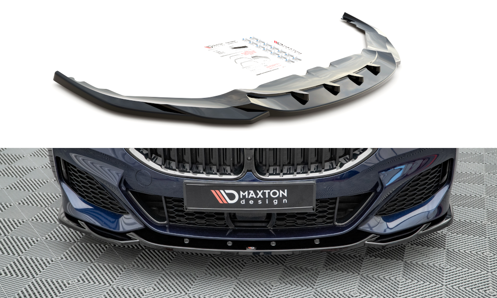 Front Ansatz V.4 für BMW 8 Coupe M-Paket G15 / 8 Gran Coupe M-Paket G16 Carbon Look