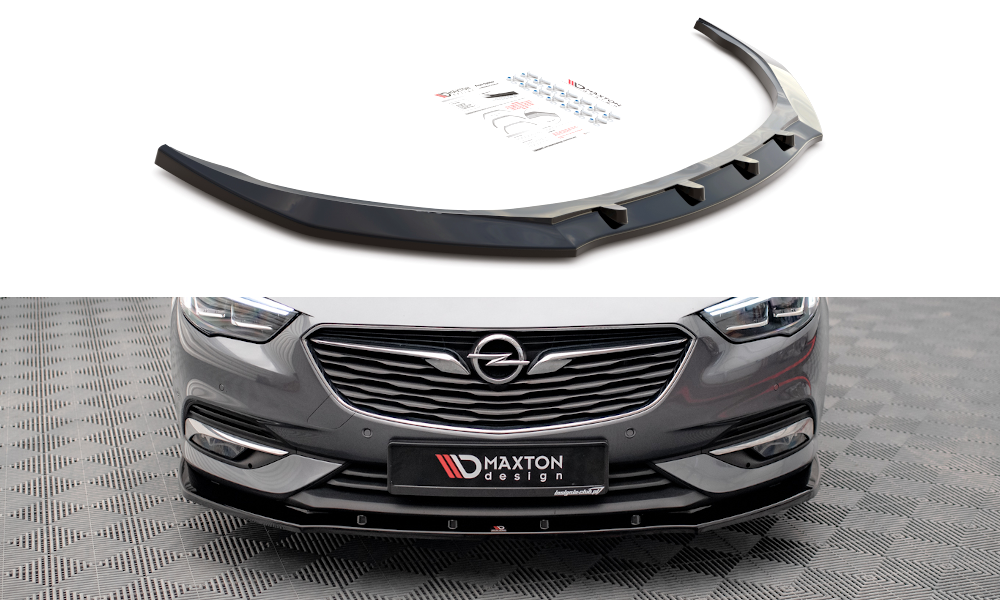 Front Ansatz V.1 für Opel Insignia Mk2 schwarz matt