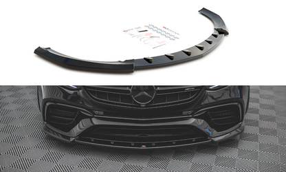 Front Ansatz V.3 für Mercedes-Benz E63 AMG Kombi/Limousine S213/W213 Carbon Look