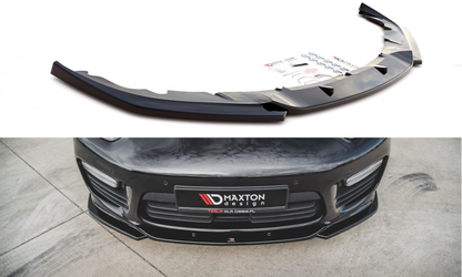 Front Ansatz V.2 für Porsche Panamera Turbo 970 Facelift Carbon Look