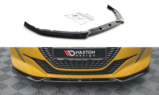 Front Ansatz V.2 für Peugeot 208 Mk2 Carbon Look