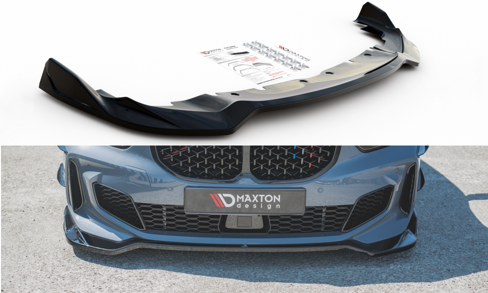 Front Ansatz V.5 für BMW 1er F40 M-Paket / M135i  Carbon Look