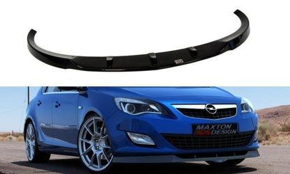 Front Ansatz für OPEL ASTRA J (pre-facelift) schwarz matt