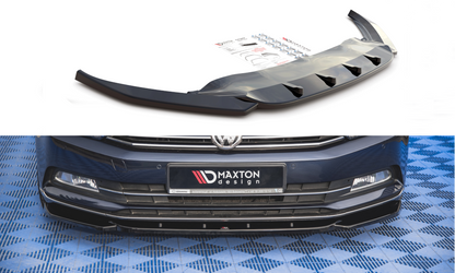 Front Ansatz V.1 für Volkswagen Passat B8 Carbon Look