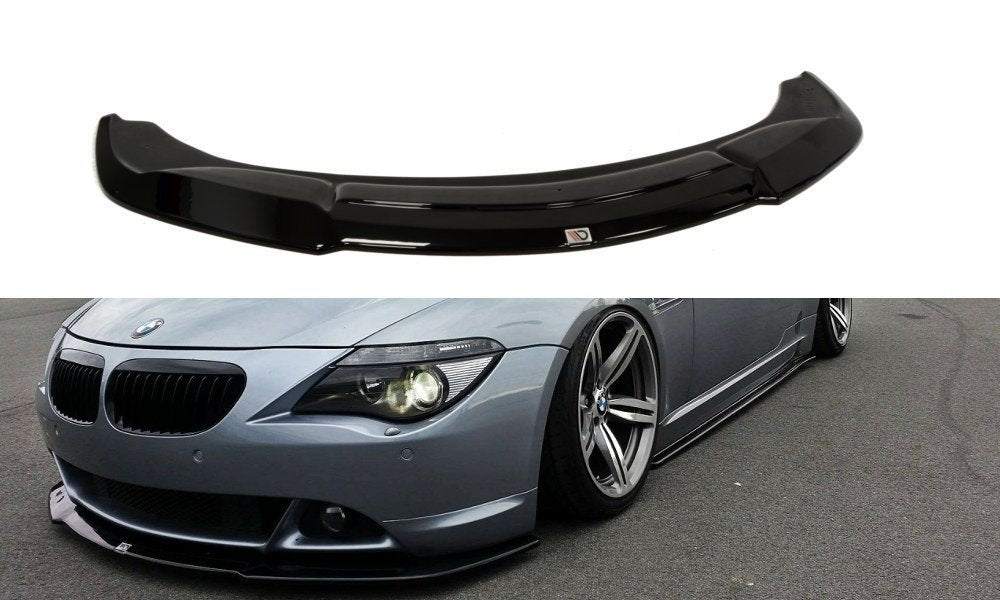 Front Ansatz für BMW 6er E63 / E64 (vor Facelift) V.2 schwarz Hochglanz