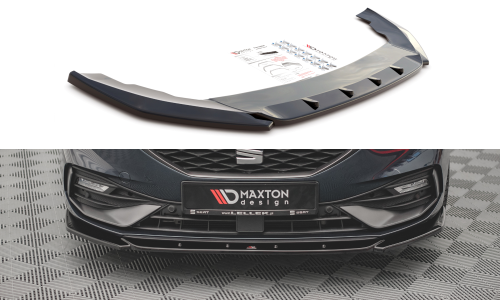 Front Ansatz V.2 für Seat Leon FR Mk4 schwarz matt