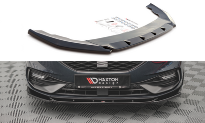 Front Ansatz V.2 für Seat Leon FR Mk4 schwarz matt