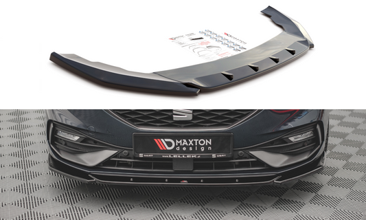 Front Ansatz V.2 für Seat Leon FR Mk4 schwarz Hochglanz