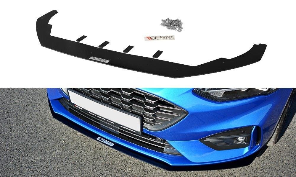 Sport Front Ansatz für Ford Focus ST / ST-Line Mk4 schwarz Hochglanz