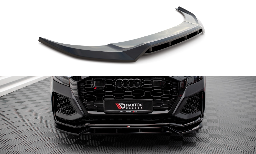 Front Ansatz V.3 für Audi RSQ8 Mk1 schwarz matt