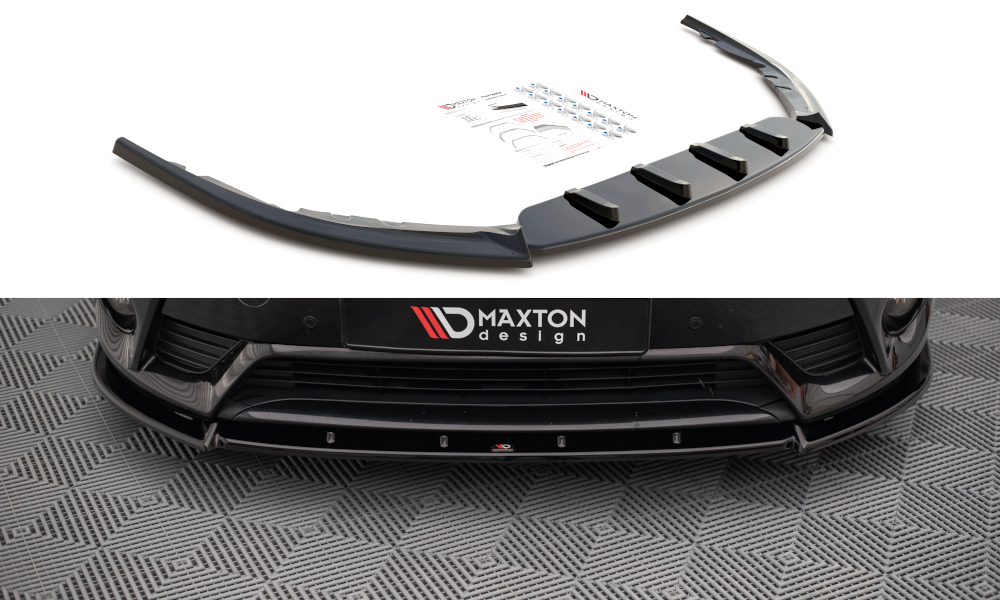 Front Ansatz V.1 für Toyota Avensis Mk3 Facelift Carbon Look