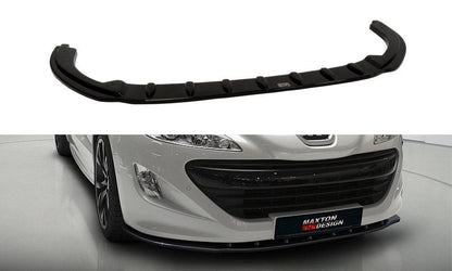 Front Ansatz V.1 für PEUGEOT RCZ schwarz Hochglanz