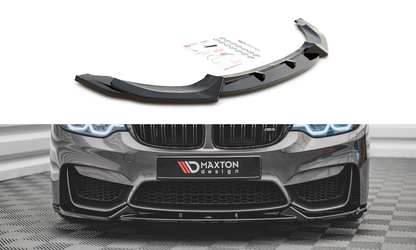 Front Ansatz für BMW M4 F82 schwarz matt