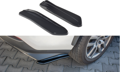 Heck Ansatz Flaps Diffusor für Lexus NX Facelift(Hybrid) schwarz matt