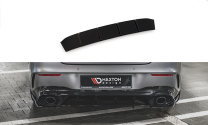 Diffusor Heck Ansatz für Mercedes-AMG CLA 35 Aero / 45 Aero C118 schwarz matt