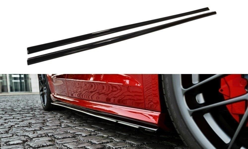 Seitenschweller Ansatz für Audi S3 / A3 S-Line 8V / 8V FL Sportback Carbon Look