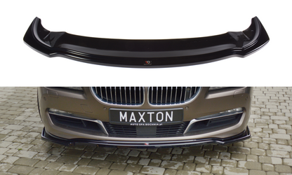 Front Ansatz für BMW 6er GRAN COUPÉ schwarz matt