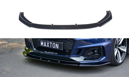 Front Ansatz V.1 für Audi RS4 B9 schwarz matt