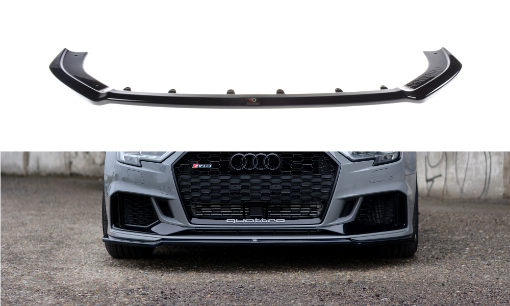 Front Ansatz V.2 für Audi RS3 8V FL Limousine Carbon Look