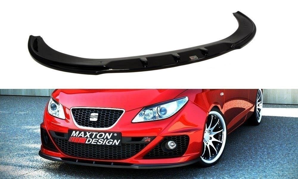 Front Ansatz für SEAT IBIZA IV FR (6J) vor Facelift Carbon Look