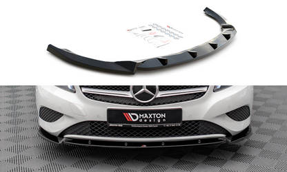 Front Ansatz V.1 für Mercedes-Benz A W176 schwarz matt