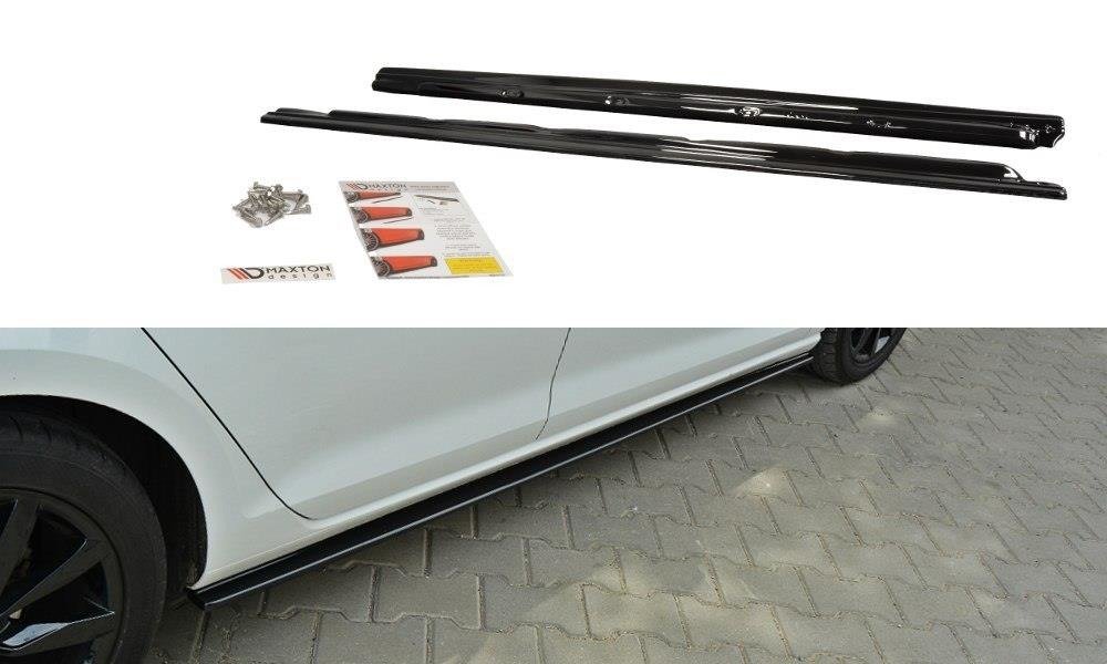 Seitenschweller Ansatz für VW Golf Mk7 Standard Carbon Look