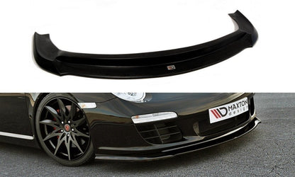 Front Ansatz für PORSCHE 911 Carrera 997.2 Facelift schwarz matt