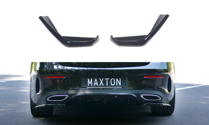 Heck Ansatz Flaps Diffusor für Mercedes-Benz E-Klasse W213 Coupe(C238) AMG-Line Carbon Look