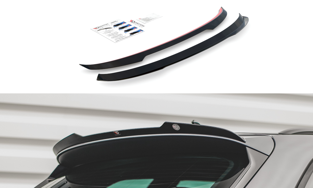 Spoiler CAP für Seat Leon FR ST Mk4 schwarz matt