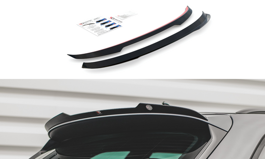 Spoiler CAP für Seat Leon FR ST Mk4 schwarz matt