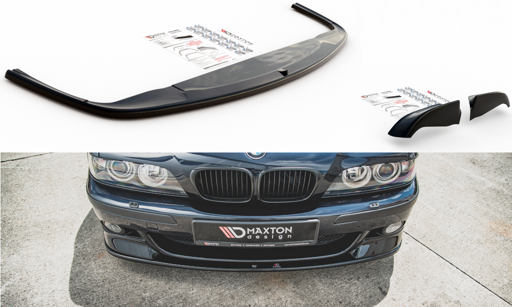 Front Ansatz für Seite + Front Ansatz für  BMW M5 E39 Carbon Look
