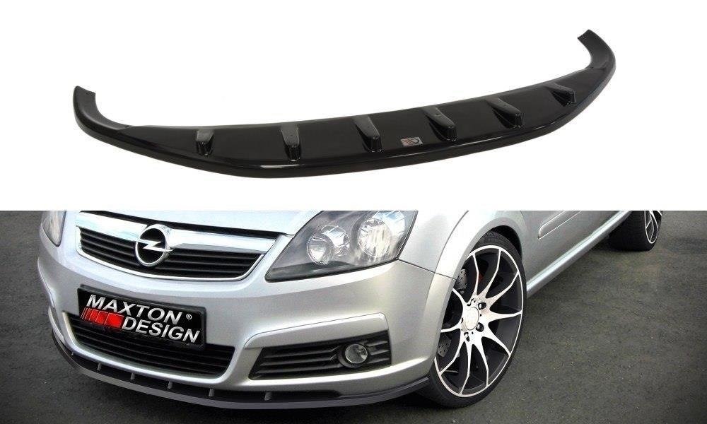 Front Ansatz für OPEL ZAFIRA B (vor Facelift) Carbon Look