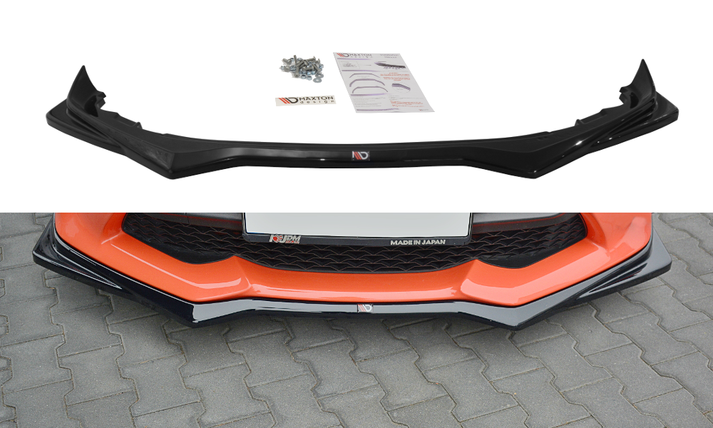 Front Ansatz V.2 für TOYOTA GT86 FACELIFT schwarz matt