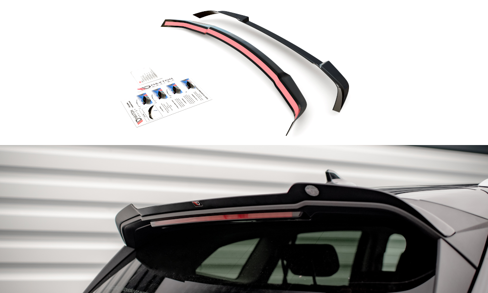 Spoiler CAP für Skoda Enyaq iV schwarz Hochglanz