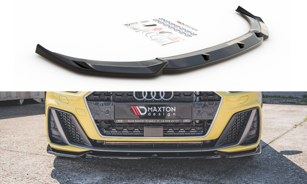 Front Ansatz V.3 für Audi A1 S-Line GB Carbon Look