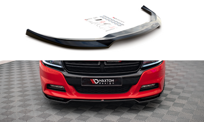 Front Ansatz V.2 für Dodge Charger RT Mk7 Facelift schwarz Hochglanz