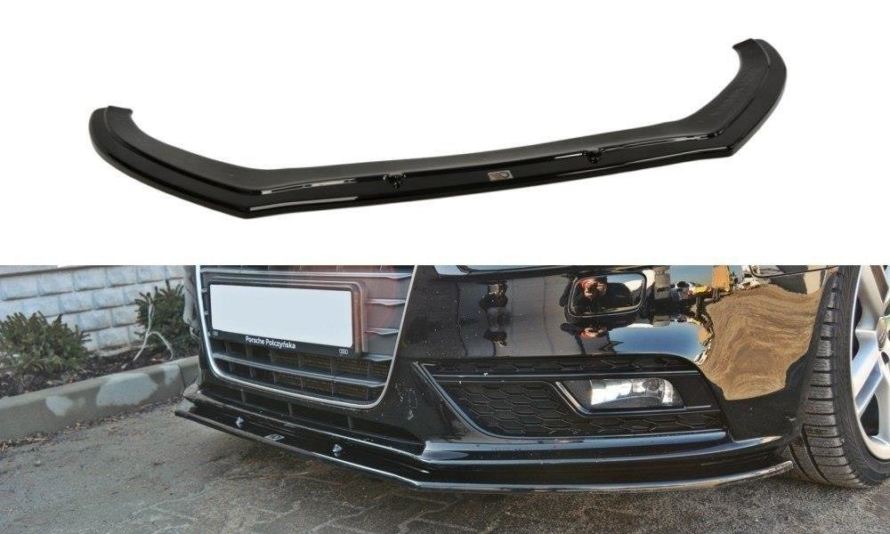 Front Diffuser V.1 Audi A4 B8 FL schwarz matt