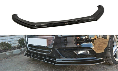 Front Diffuser V.1 Audi A4 B8 FL schwarz matt