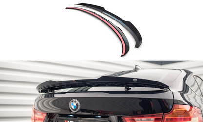 Spoiler CAP für BMW 3er GT F34 schwarz Hochglanz