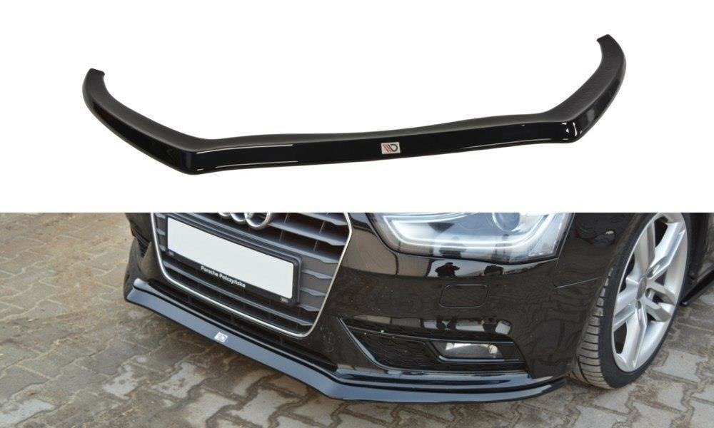 Front Diffuser V.2 Audi A4 B8 FL schwarz matt