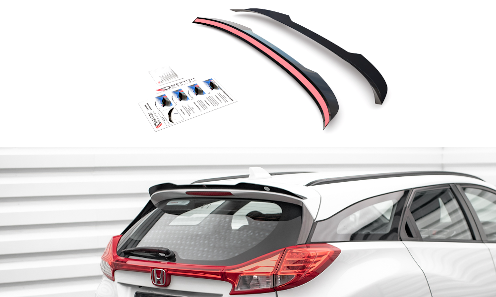 Spoiler CAP für Honda Civic Tourer Mk9 schwarz matt
