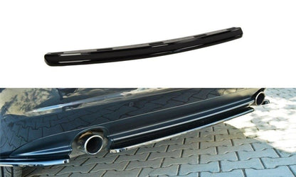 Mittlerer Diffusor Heck Ansatz für ALFA ROMEO 159  schwarz matt