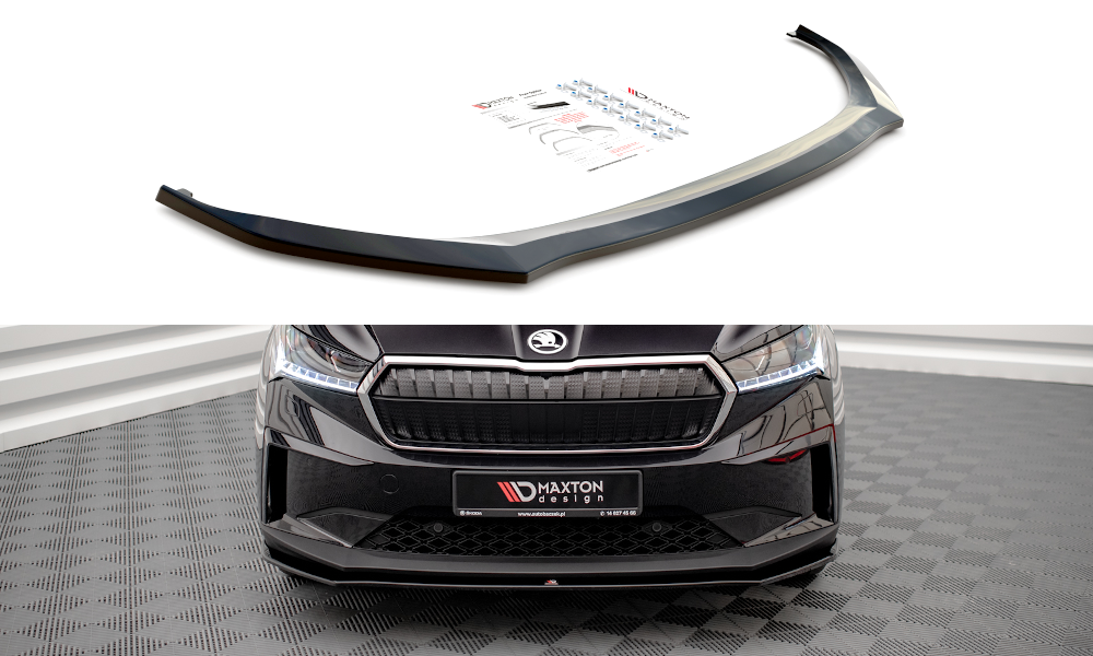 Front Ansatz V.1 für Skoda Enyaq iV Carbon Look