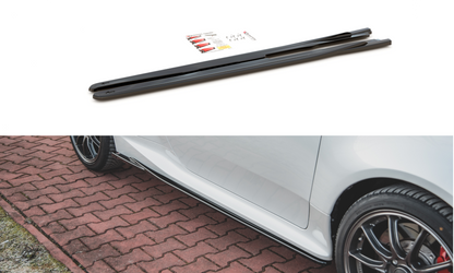 Seitenschweller Ansatz für V.1 für Toyota GR Yaris Mk4 Carbon Look