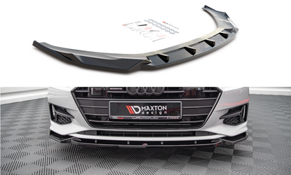 Front Ansatz V.2 für Audi A7 C8 Carbon Look