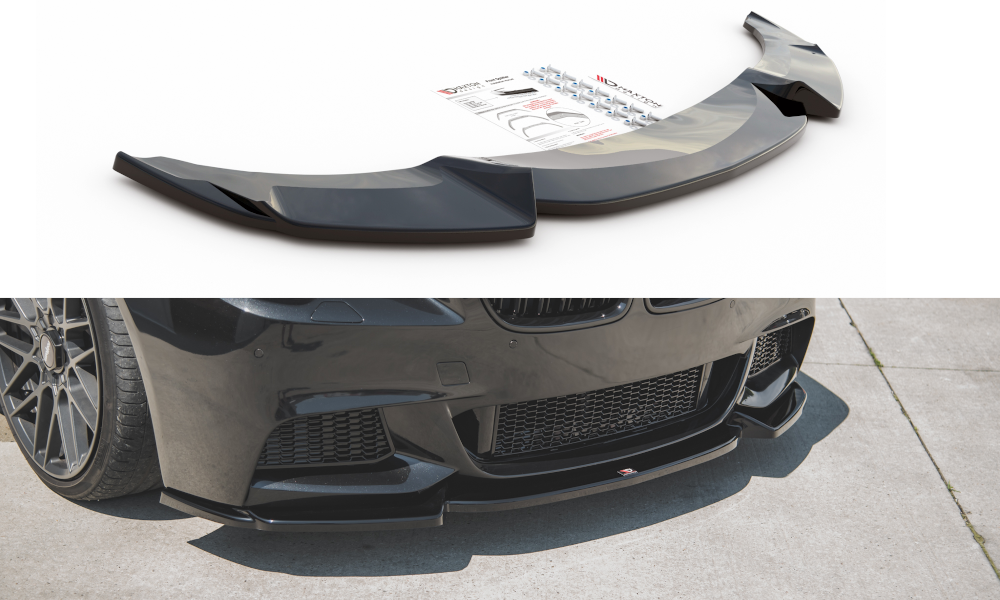 Front Ansatz V.3 für BMW 5er F10/F11 M-Paket Carbon Look