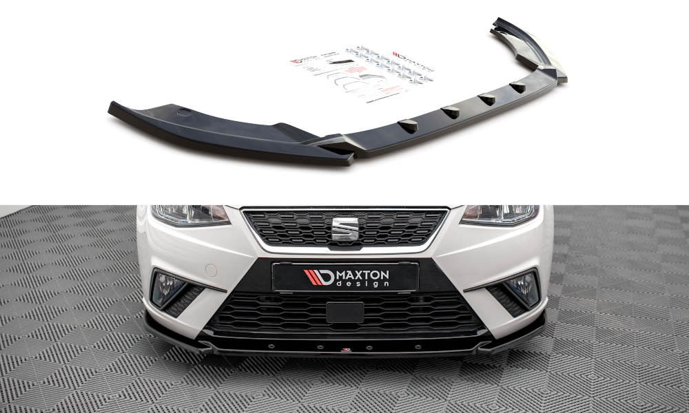 Front Ansatz V.2 für Seat Ibiza FR/ Standard Mk5 schwarz matt